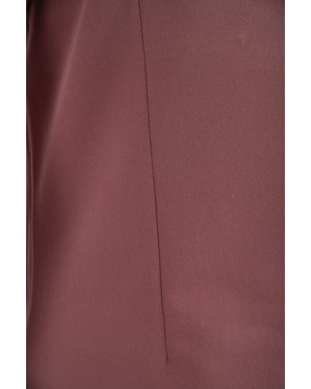 V-Neck Two Pockets – Scrub Top Women WMT002 Terra Rose - MYNTS