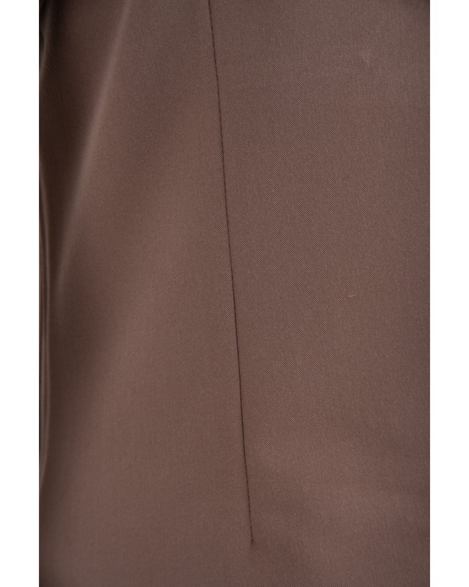 V-Neck Two Pockets – Scrub Top Women WMT002 Sahara Mokka - MYNTS