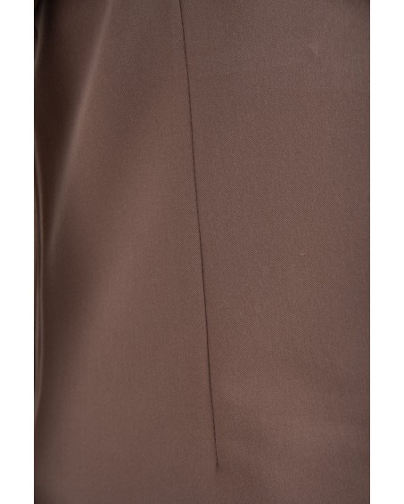 V-Neck Two Pockets – Scrub Top Women WMT002 Sahara Mokka - MYNTS