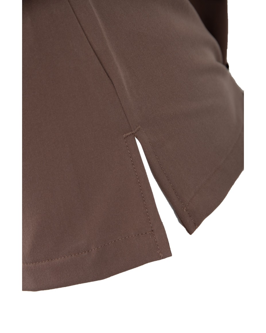 copy of MYNTS V-Neck Two Pockets – Scrub Top Women WMT002 Sahara Mokka - MYNTS