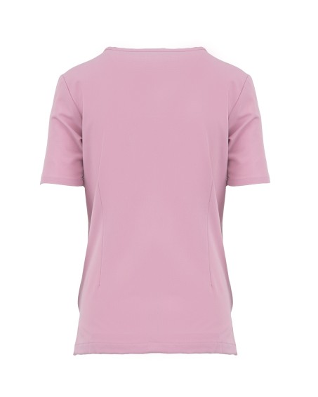 V-Neck Two Pockets – Scrub Top Women WMT002 Rose Water - MYNTS