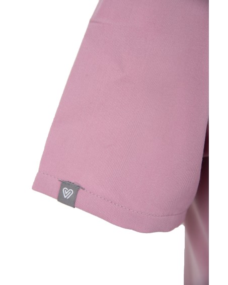 V-Neck Two Pockets – Scrub Top Women WMT002 Rose Water - MYNTS