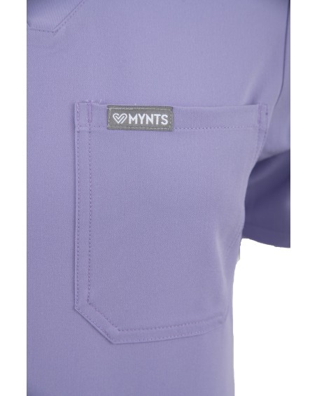 copy of MYNTS V-Neck Two Pockets – Scrub Top Women WMT002 Lavender - MYNTS
