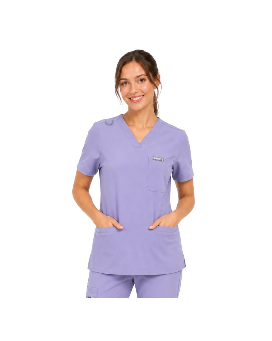 copy of MYNTS V-Neck Two Pockets – Scrub Top Women WMT002 Lavender - MYNTS