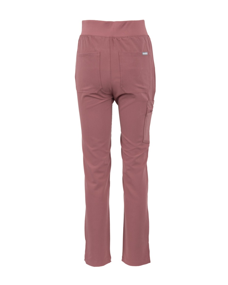 Straight Leg Pants Women WMP002 Terra Rose - MYNTS