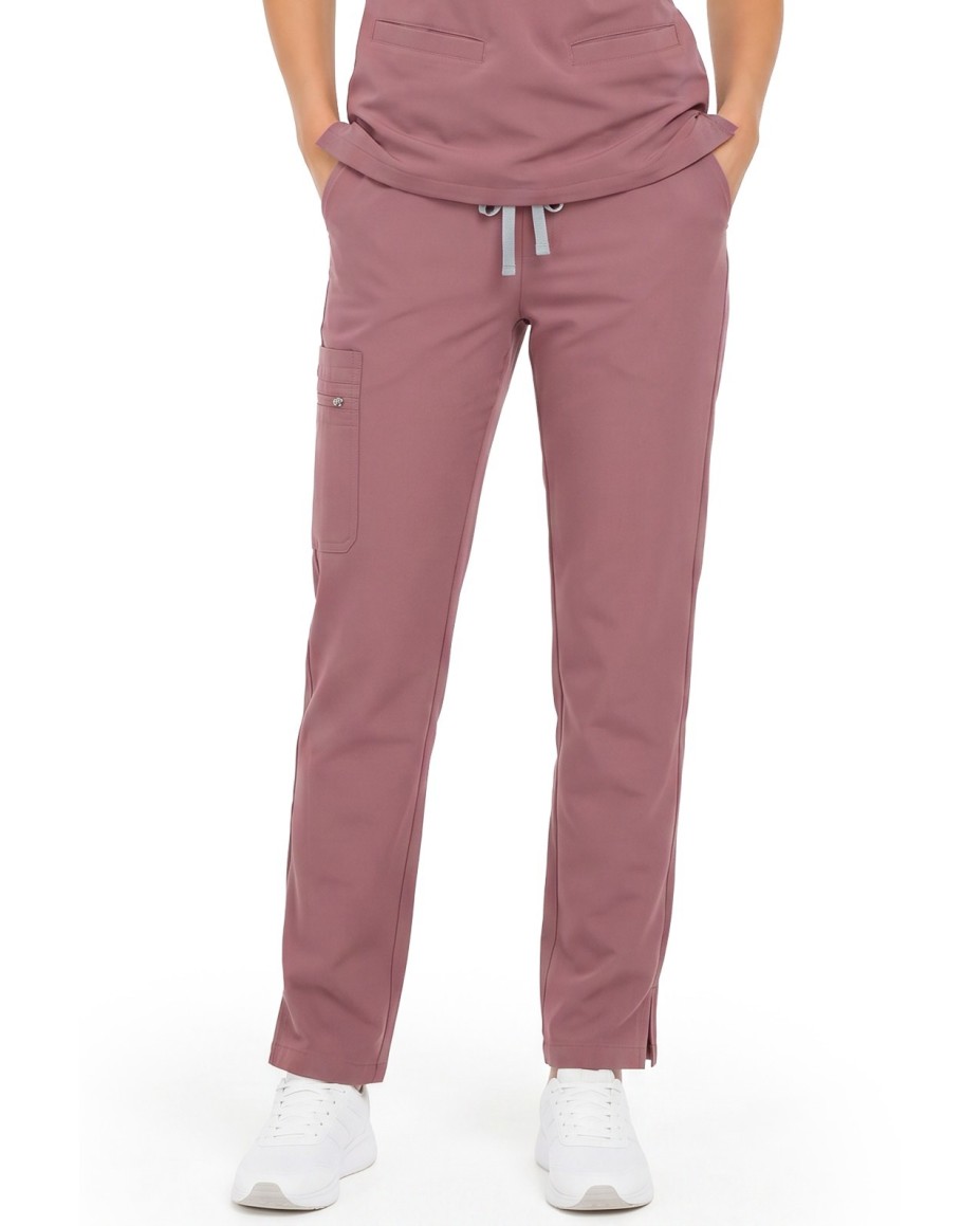 Straight Leg Pants Women WMP002 Terra Rose - MYNTS