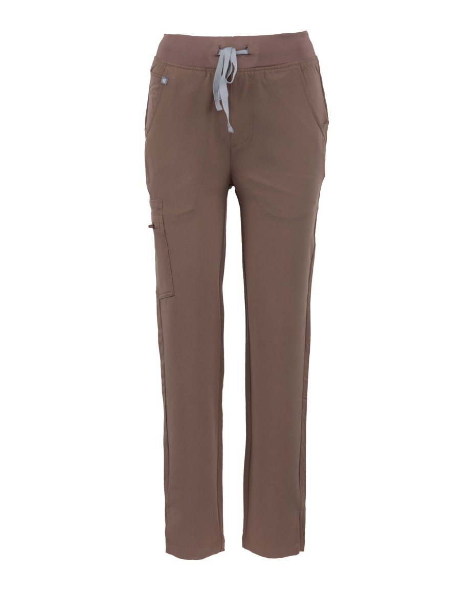Straight Leg Pants Women WMP002 Sahara Mokka - MYNTS