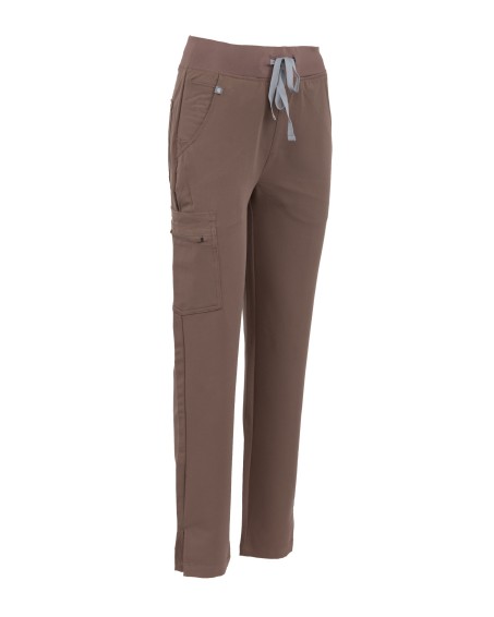 Straight Leg Pants Women WMP002 Sahara Mokka - MYNTS