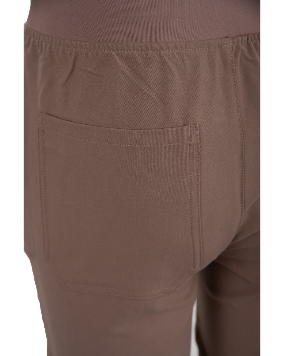 Straight Leg Pants Women WMP002 Sahara Mokka - MYNTS
