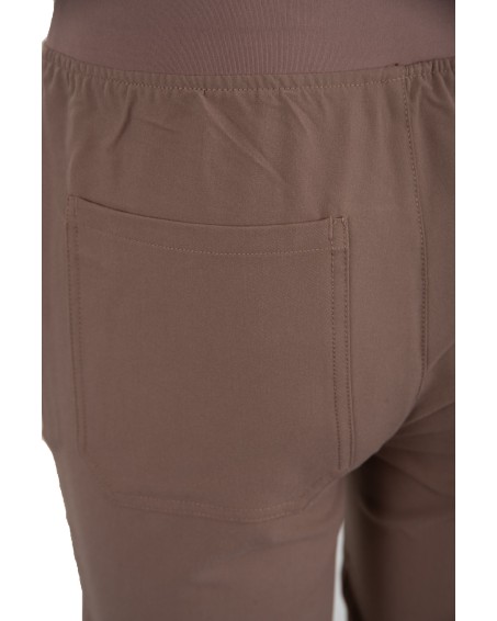 Straight Leg Pants Women WMP002 Sahara Mokka - MYNTS