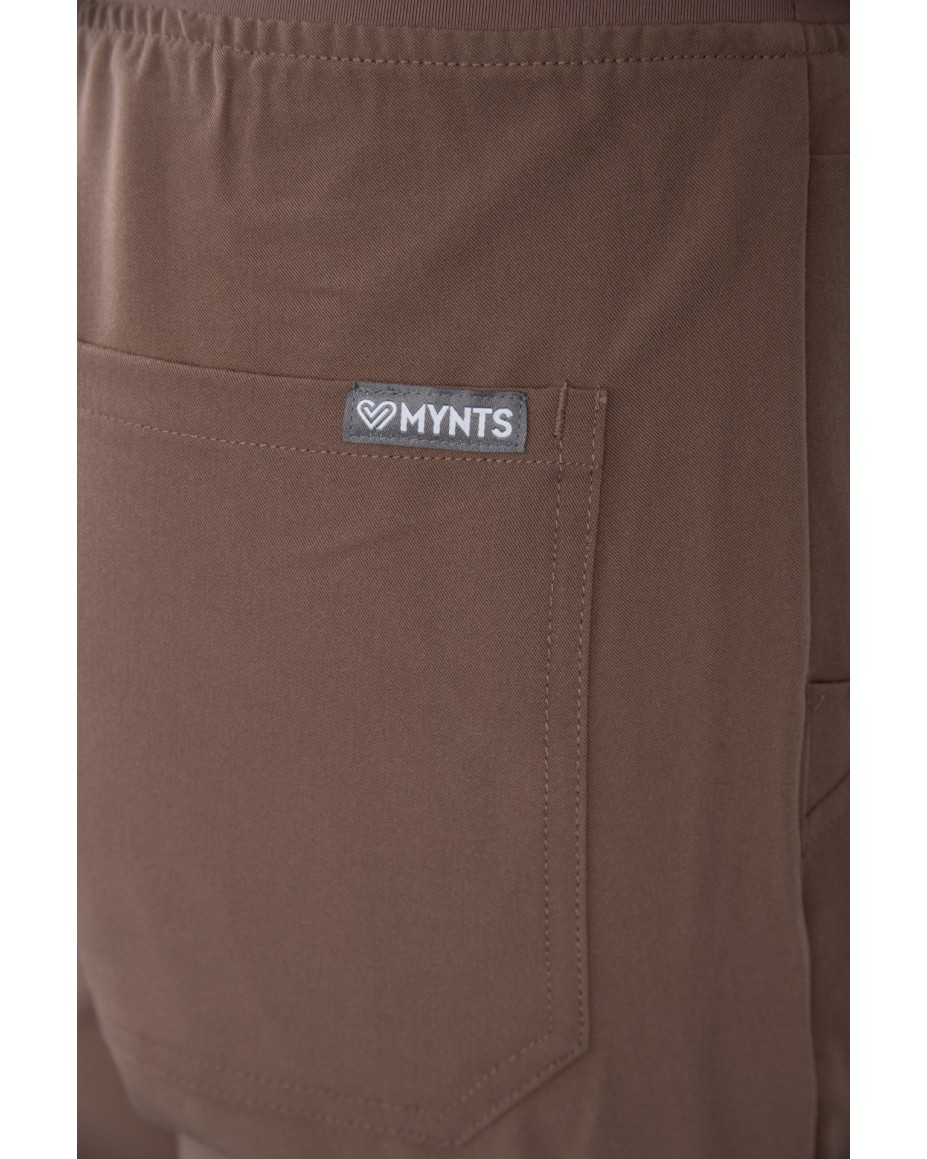 Straight Leg Pants Women WMP002 Sahara Mokka - MYNTS