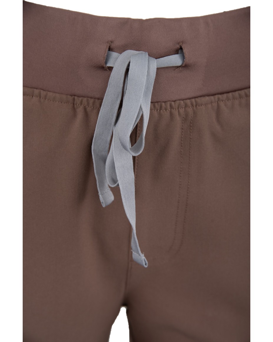 Straight Leg Pants Women WMP002 Sahara Mokka - MYNTS