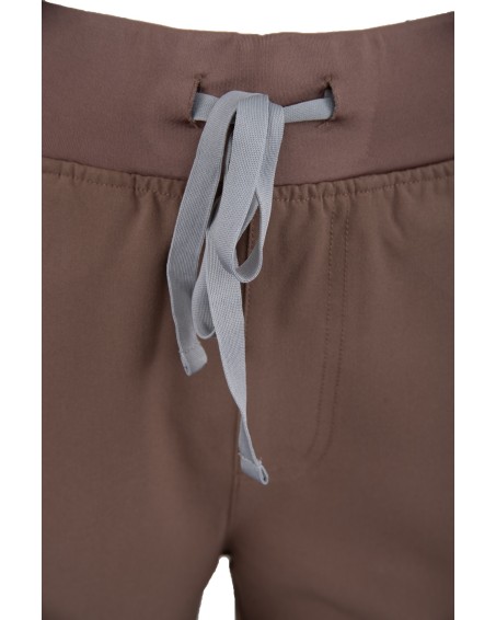 Straight Leg Pants Women WMP002 Sahara Mokka - MYNTS