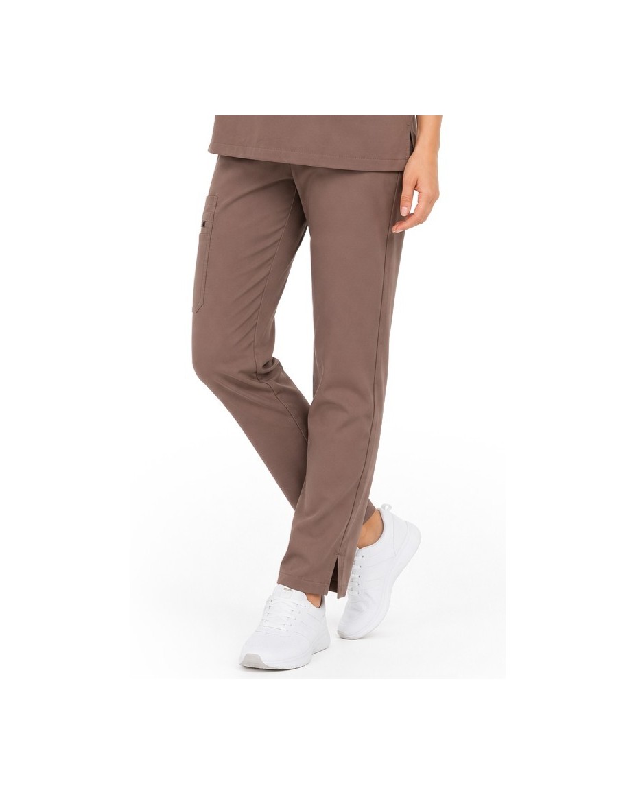 Straight Leg Pants Women WMP002 Sahara Mokka - MYNTS