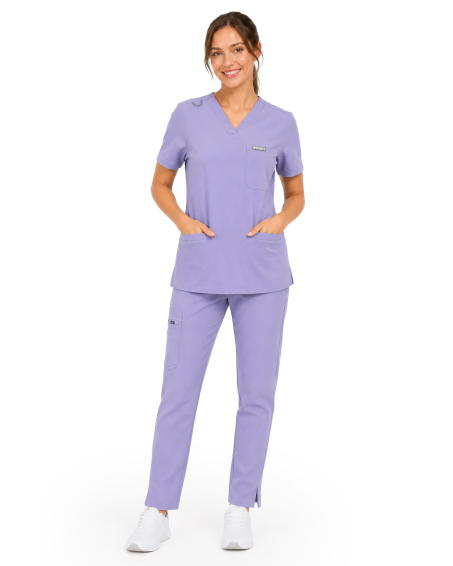 copy of MYNTS Straight Leg Pants Women WMP002 Lavender - MYNTS