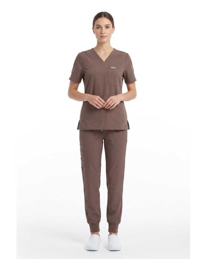 Jogger Pants Women WMP001 Sahara Mokka - MYNTS 2