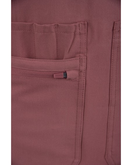 copy of MYNTS V-Neck Pocket Genius – Scrub Top Women WMT001 Terra Rose - MYNTS