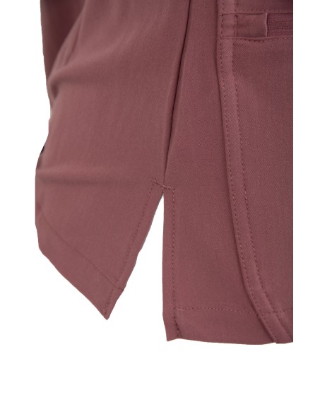 V-Neck Pocket Genius – Scrub Top Women WMT001 Terra Rose - MYNTS