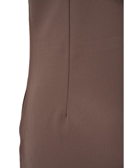 V-Neck Pocket Genius – Scrub Top Women WMT001 Sahara Mokka - MYNTS