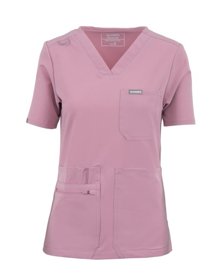 copy of MYNTS V-Neck Pocket Genius – Scrub Top Women WMT001 Rose Water - MYNTS