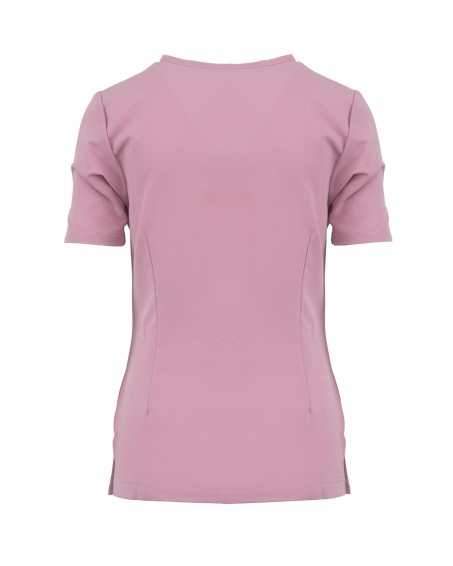 V-Neck Pocket Genius – Scrub Top Women WMT001 Rose Water - MYNTS