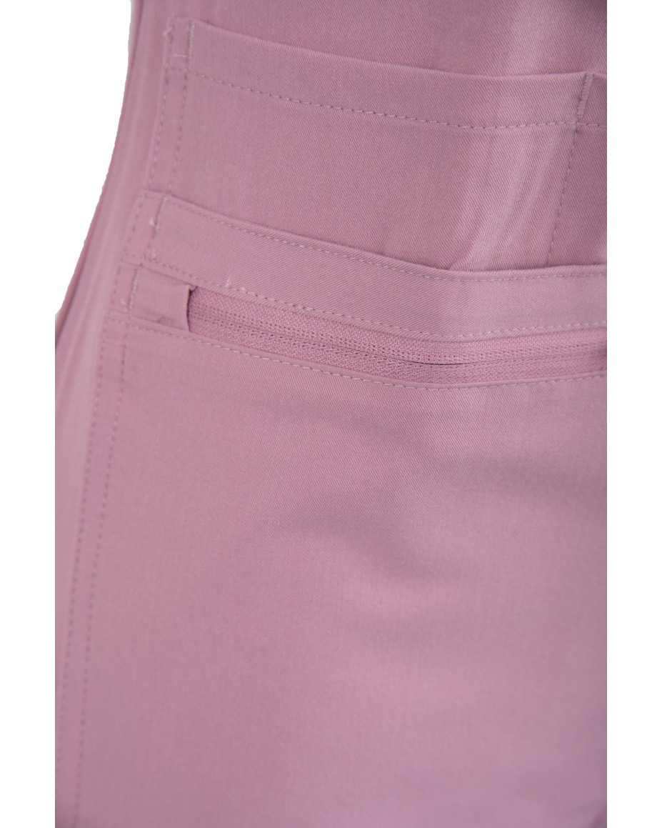 V-Neck Pocket Genius – Scrub Top Women WMT001 Rose Water - MYNTS