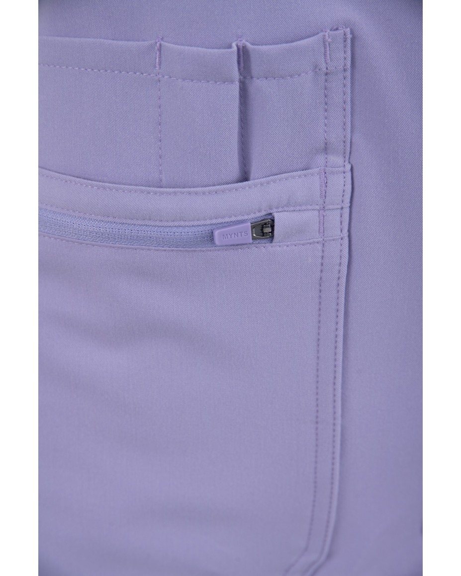copy of MYNTS V-Neck Pocket Genius – Scrub Top Women WMT001 Lavender - MYNTS