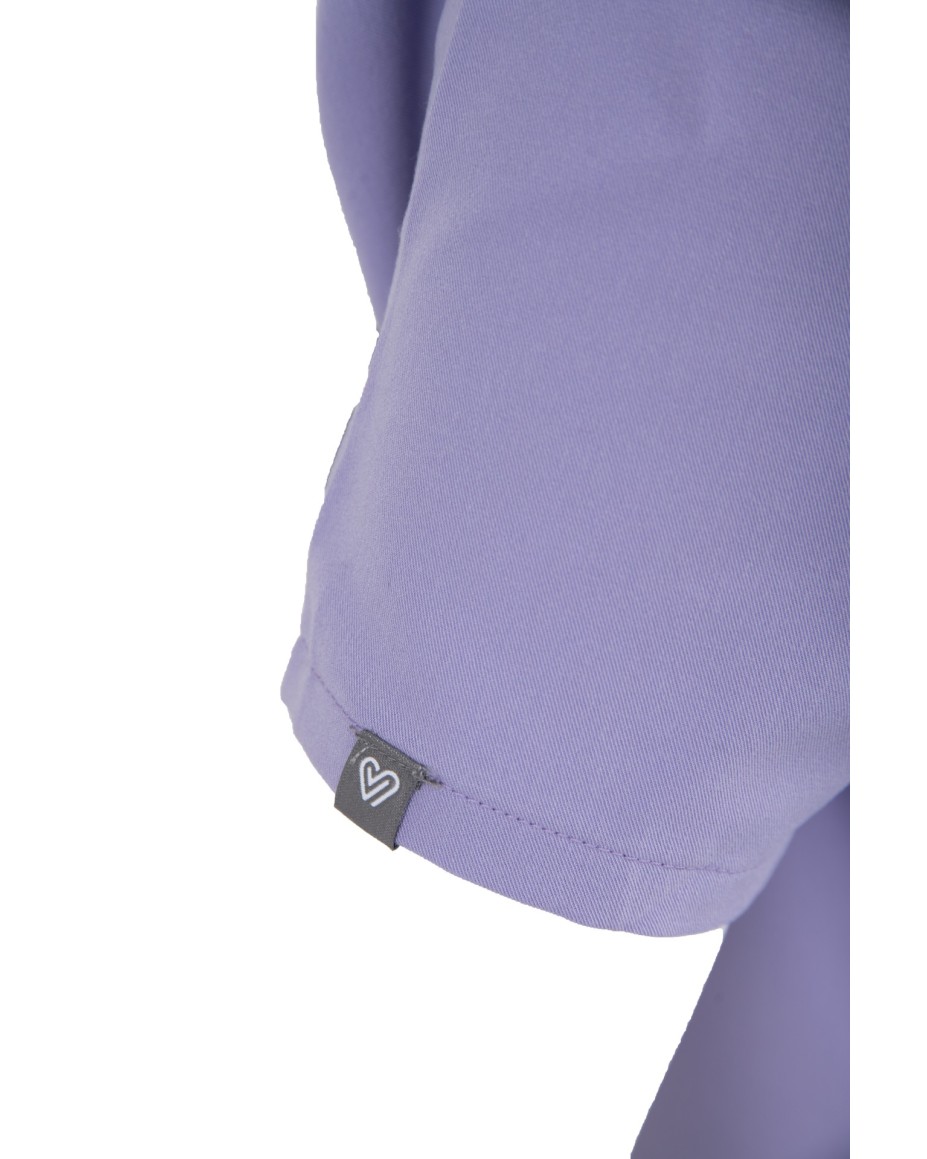V-Neck Pocket Genius – Scrub Top Women WMT001 Lavender - MYNTS