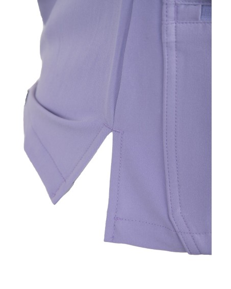 V-Neck Pocket Genius – Scrub Top Women WMT001 Lavender - MYNTS