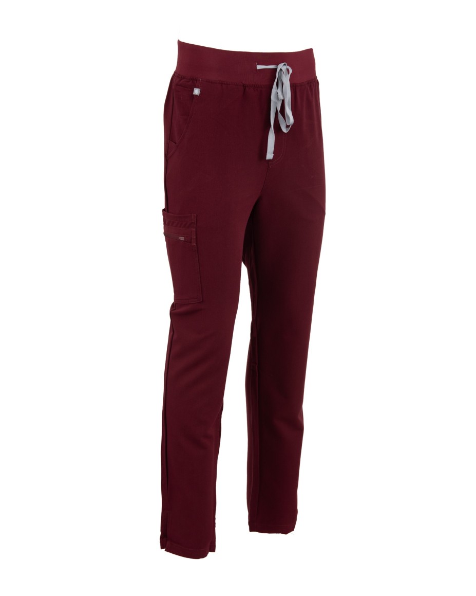 copy of MYNTS Straight Leg Pants Men MMP004 Burgundy - MYNTS