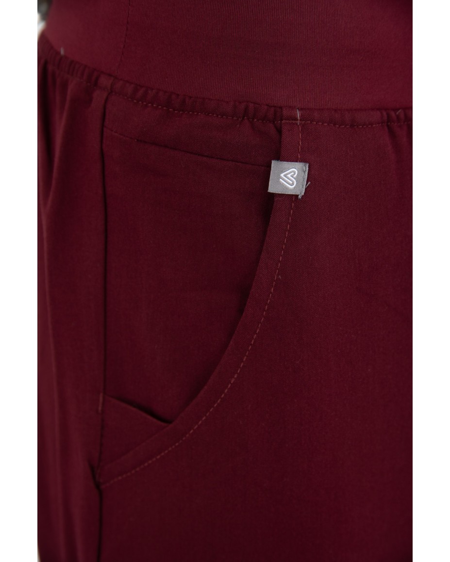 copy of MYNTS Straight Leg Pants Men MMP004 Burgundy - MYNTS