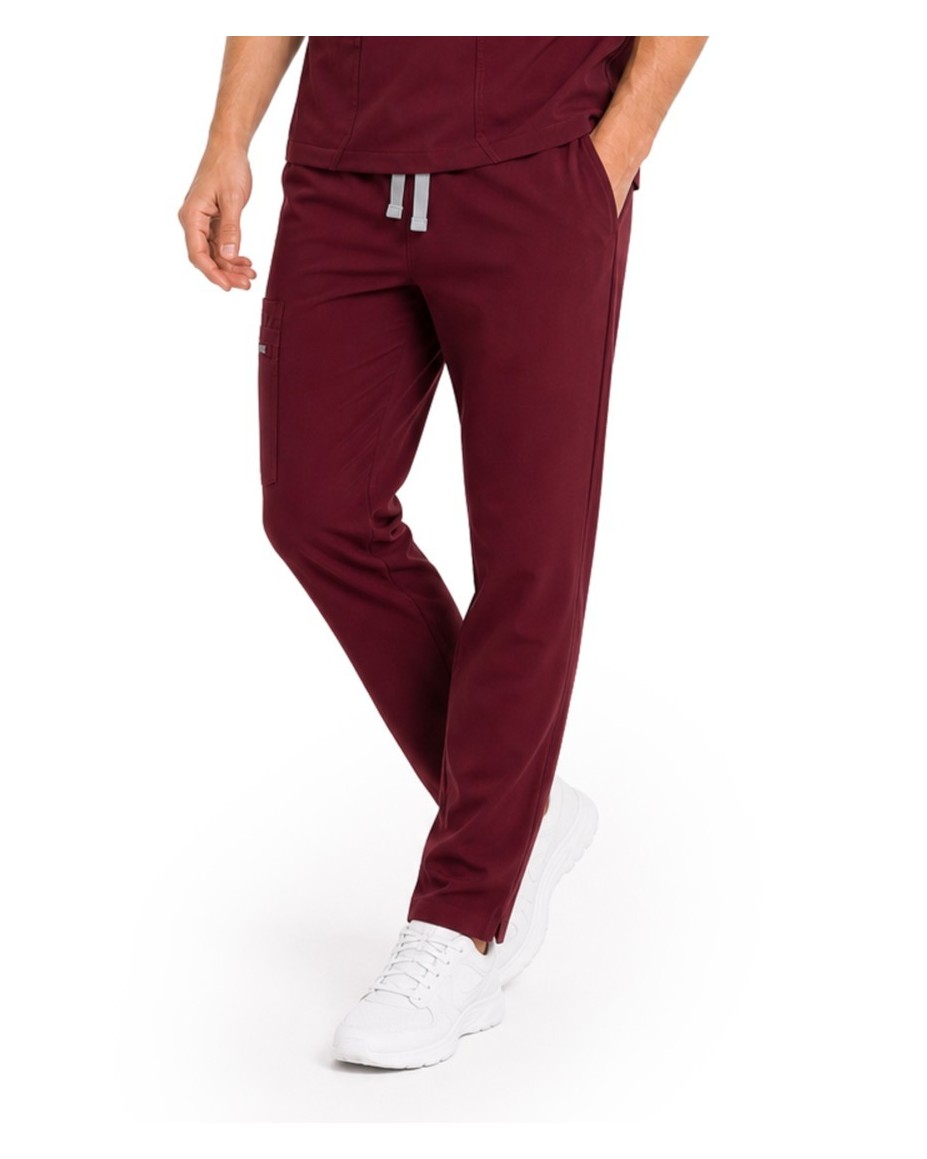 copy of MYNTS Straight Leg Pants Men MMP004 Burgundy - MYNTS