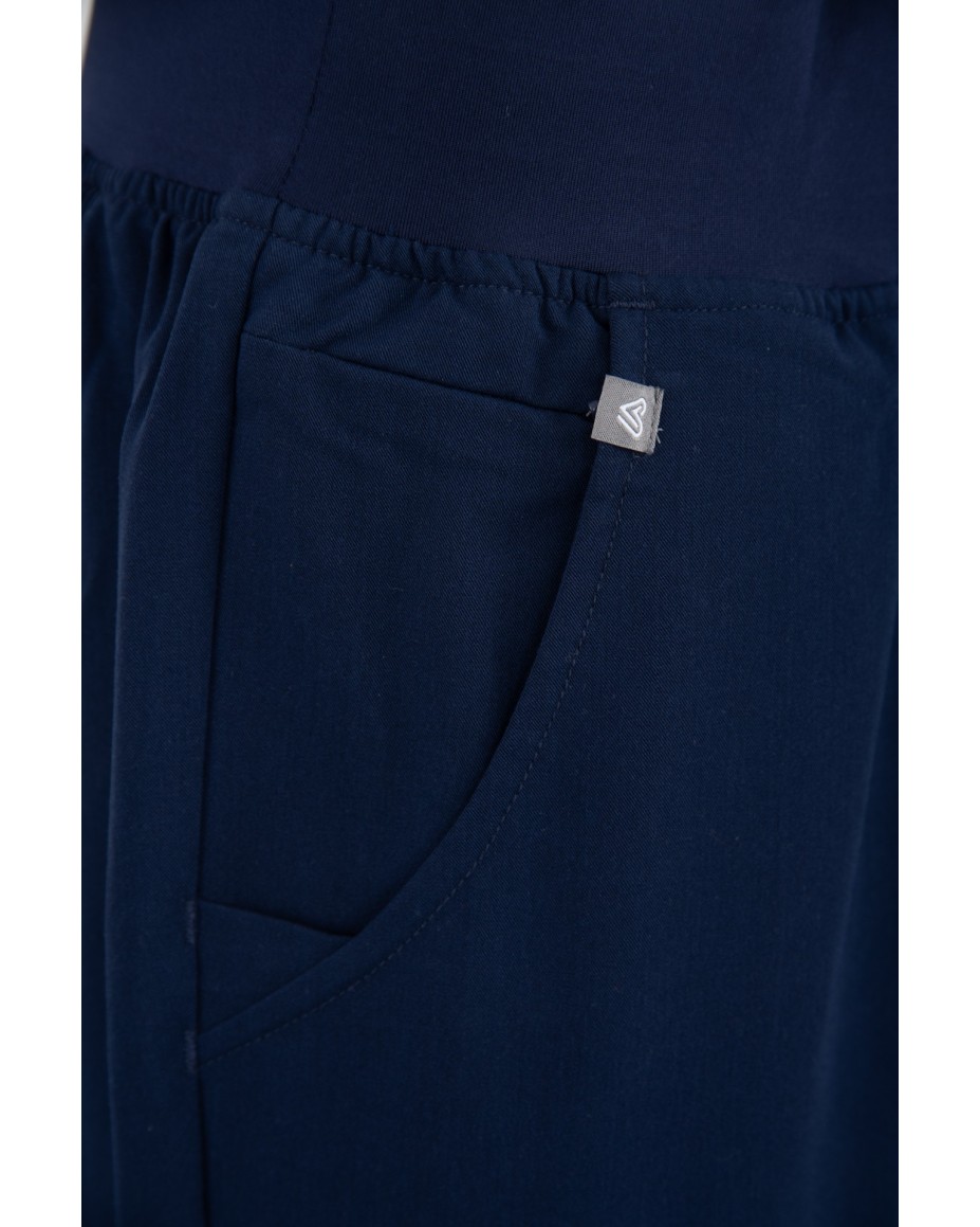 Straight Leg Pants Men MMP004 Midnight Navy - MYNTS