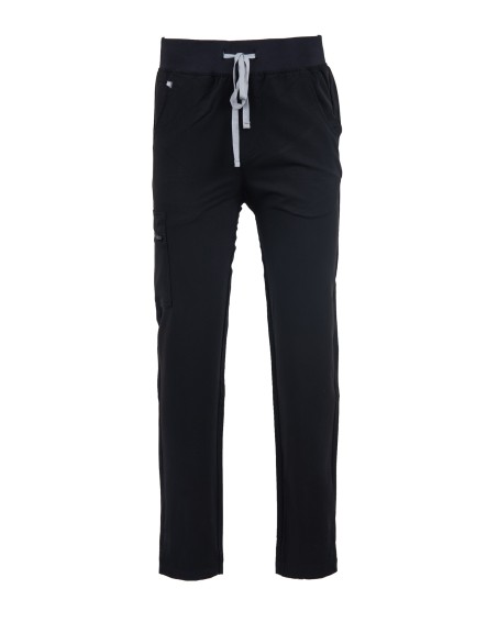 Straight Leg Pants Men MMP004 Black - MYNTS