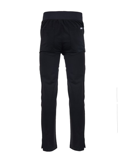 Straight Leg Pants Men MMP004 Black - MYNTS