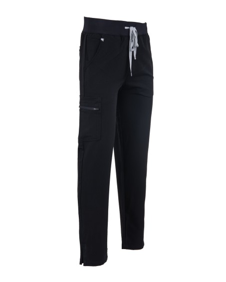 Straight Leg Pants Men MMP004 Black - MYNTS