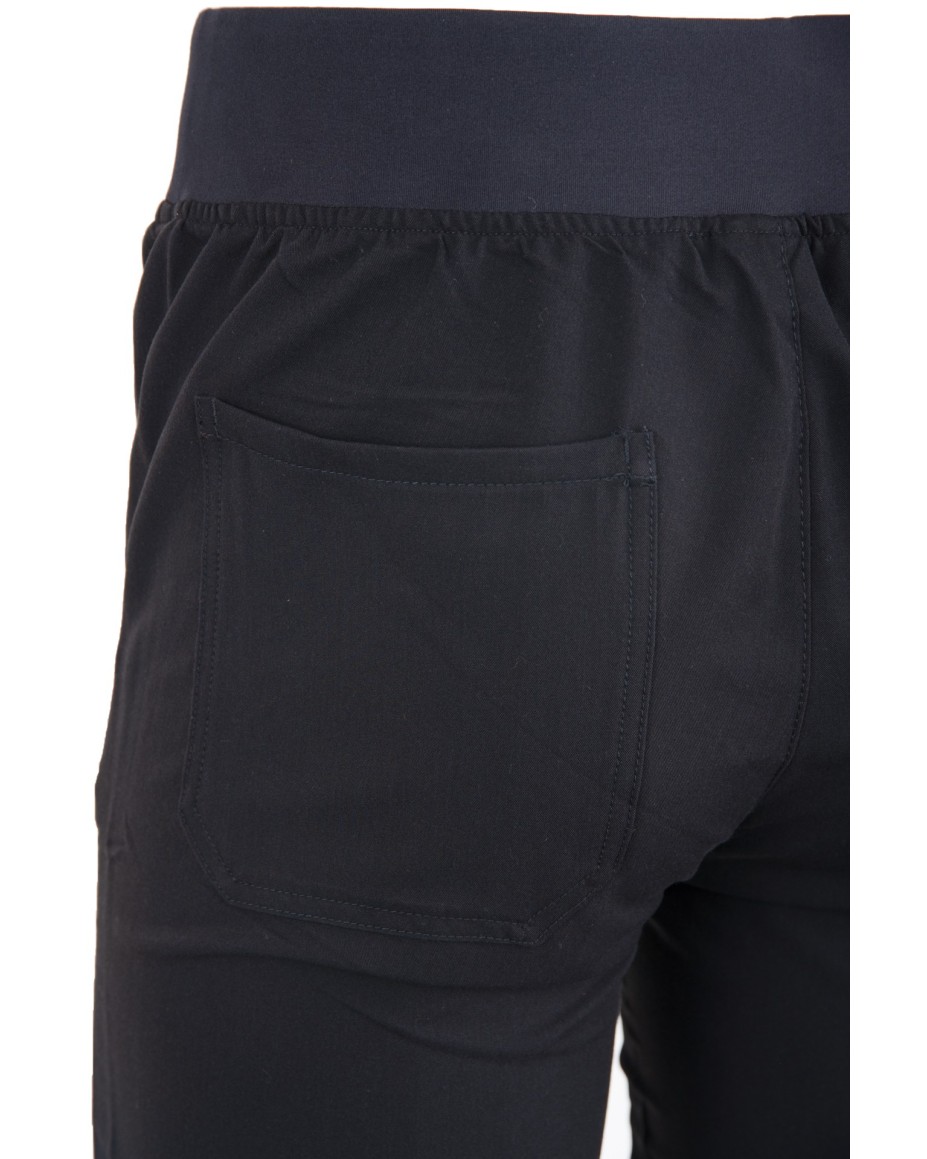 Straight Leg Pants Men MMP004 Black - MYNTS