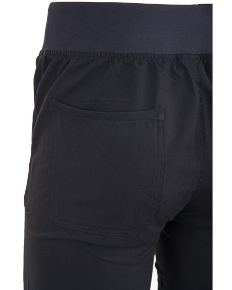 Straight Leg Pants Men MMP004 Black - MYNTS