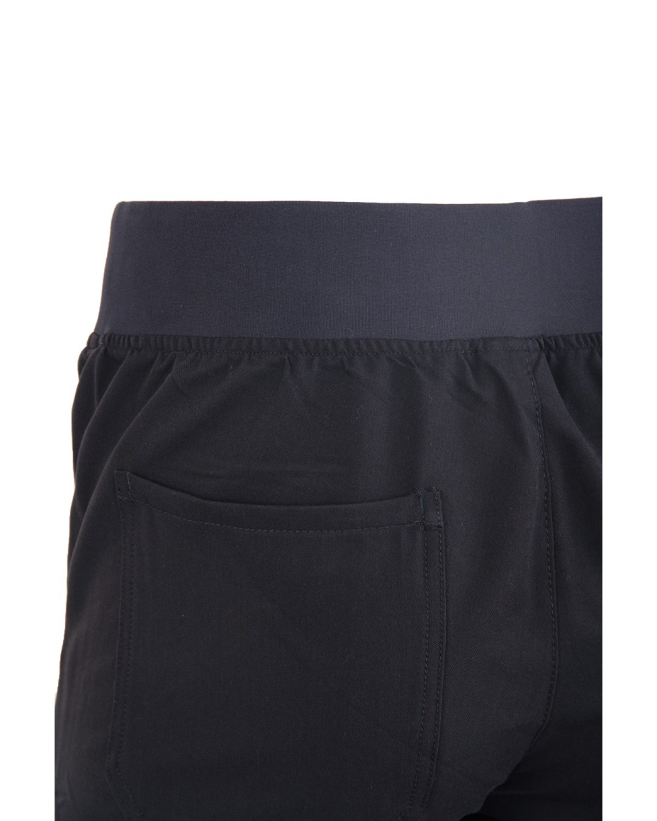Straight Leg Pants Men MMP004 Black - MYNTS