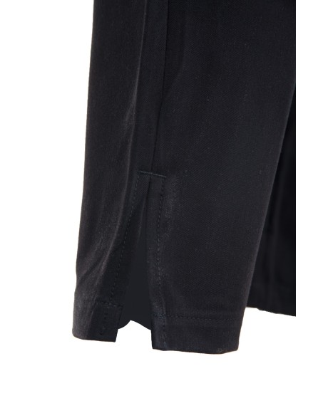Straight Leg Pants Men MMP004 Black - MYNTS