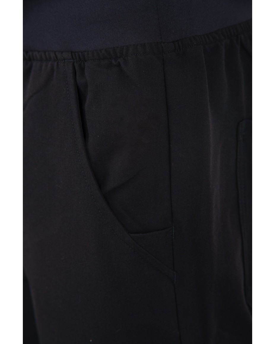 Straight Leg Pants Men MMP004 Black - MYNTS