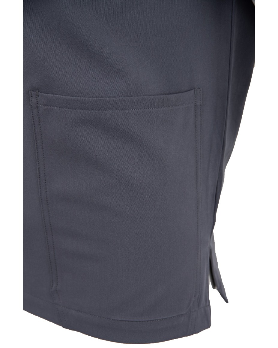 copy of MYNTS V-Neck Pocket Genius - ScrubTop Men MMT003 MoonStone Grey - MYNTS