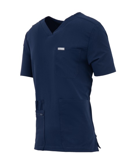 copy of MYNTS V-Neck Pocket Genius - ScrubTop Men MMT003 Midnight Navy - MYNTS