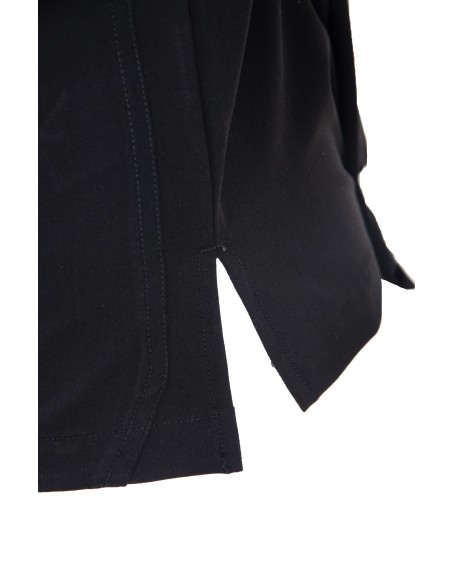 V-Neck Pocket Genius - ScrubTop Men MMT003 Black - MYNTS