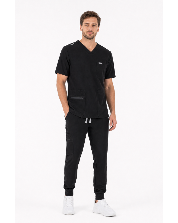 Jogger Pants Men MMP003 Black - MYNTS 2