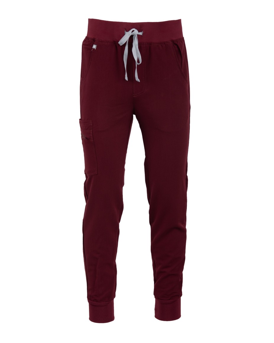 Jogger Pants Men MMP003 Burgundy - MYNTS