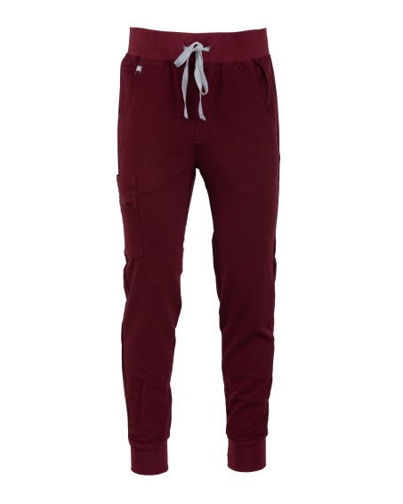 Jogger Pants Men MMP003 Burgundy - MYNTS