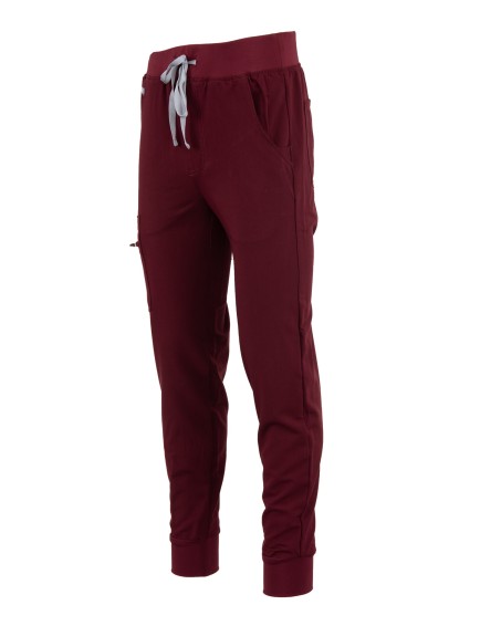 Jogger Pants Men MMP003 Burgundy - MYNTS