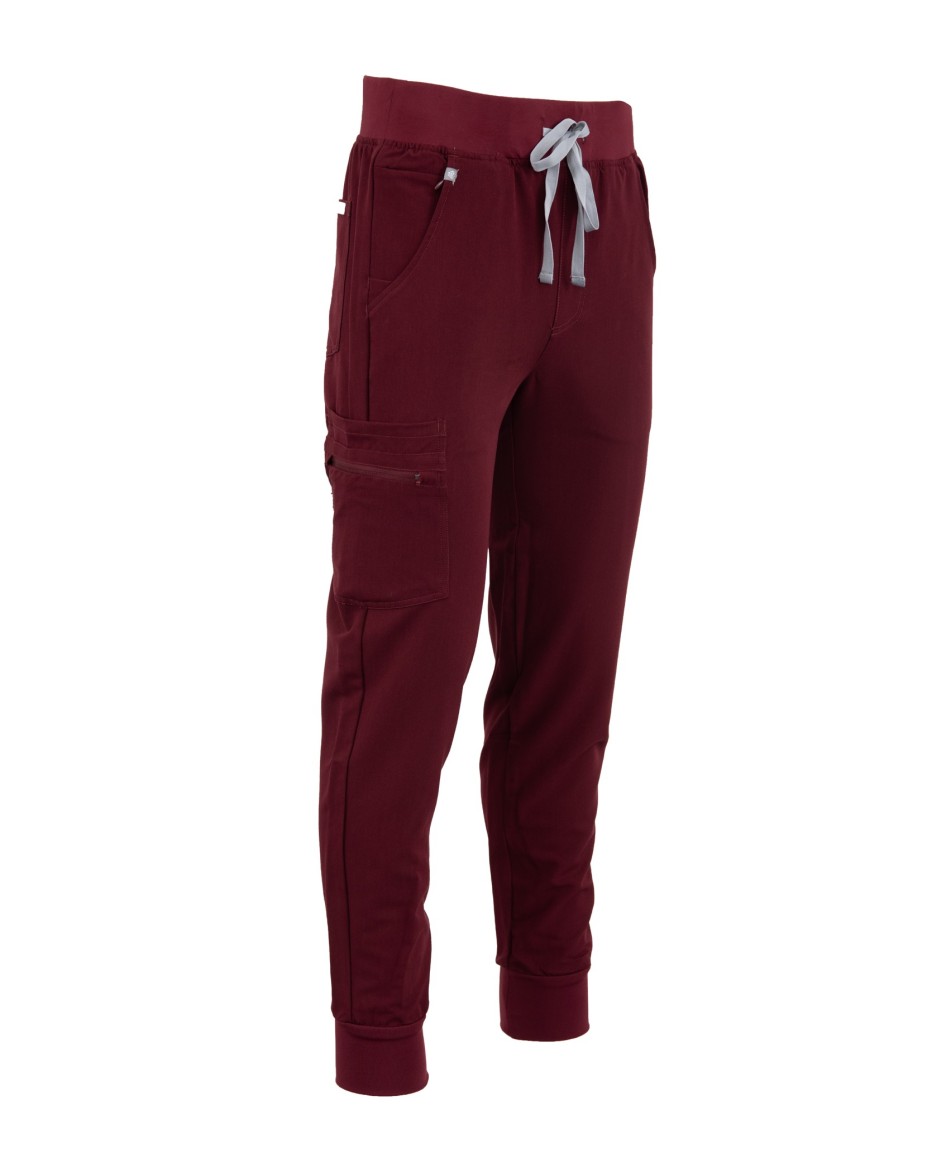 copy of MYNTS Jogger Pants Men MMP003 Burgundy - MYNTS