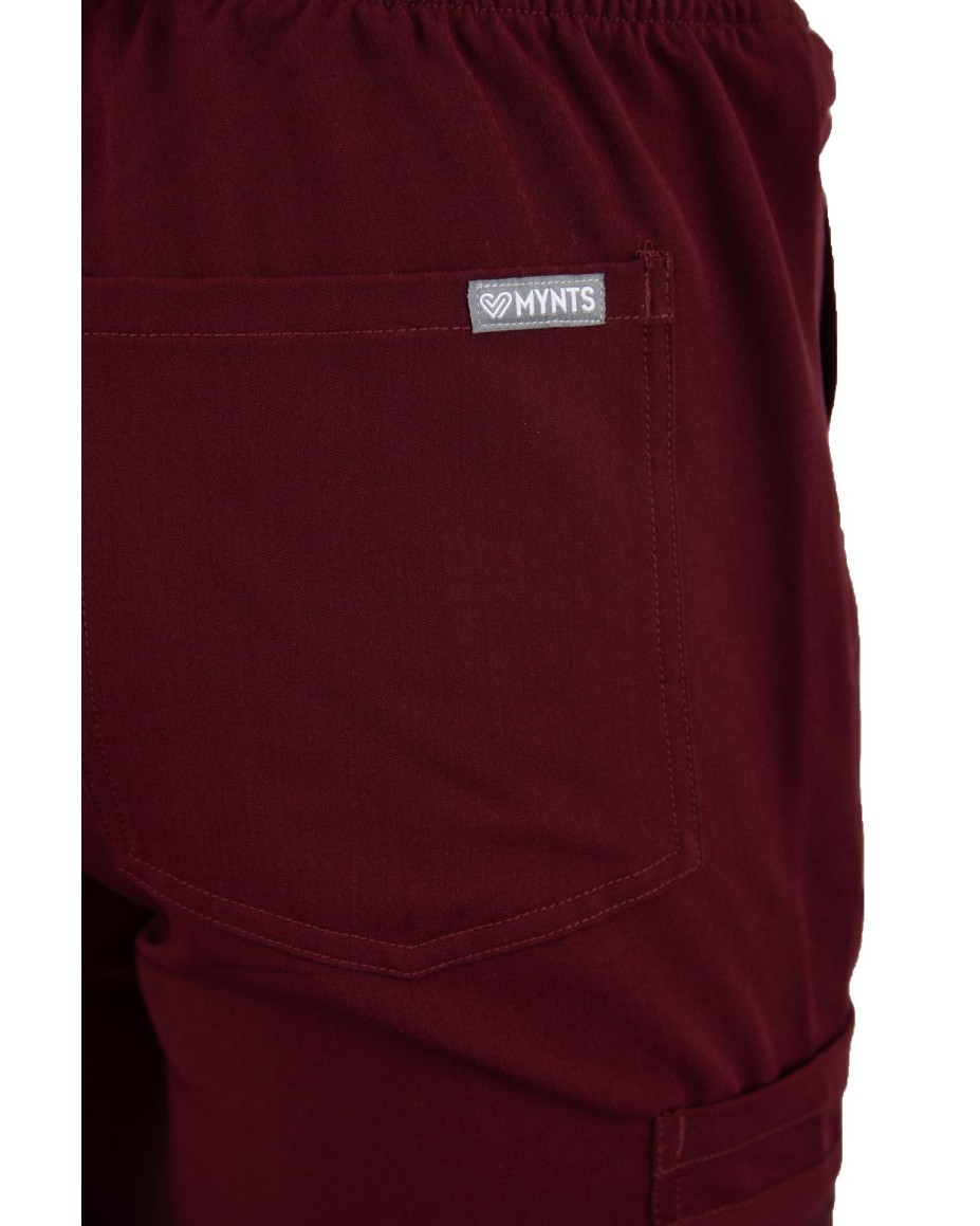 Jogger Pants Men MMP003 Burgundy - MYNTS
